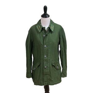Vintage Men's Swedish 3 Crown Military Jacket C46 Paratrooper  w. Codpiece